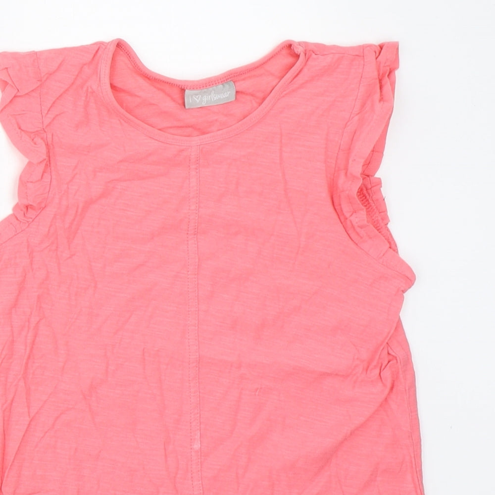 Matalan Girls Pink   Tank Dress  Size 8 Years