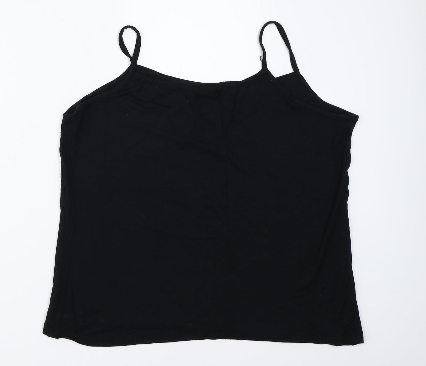 BM Womens Black   Camisole T-Shirt Size L