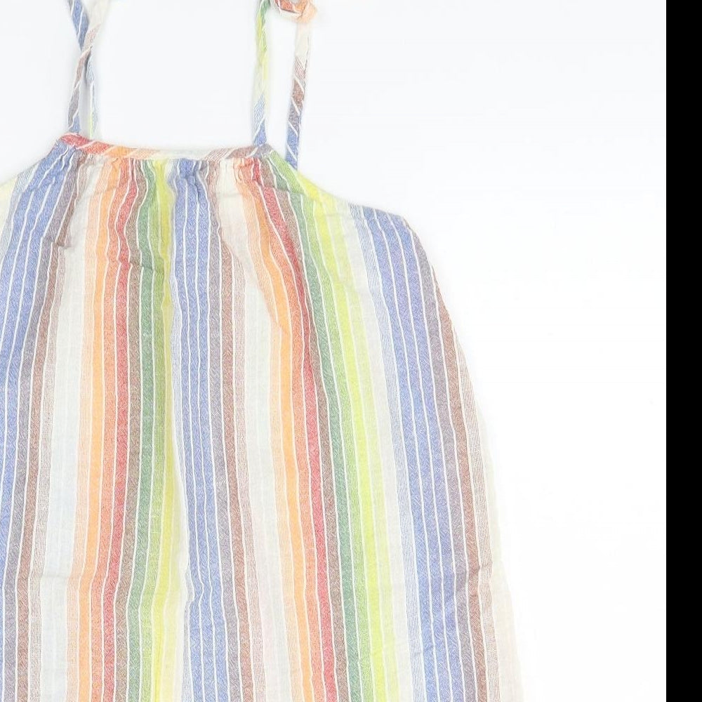Urban Outfitters Womens Multicoloured Striped  Basic Tank Size XS