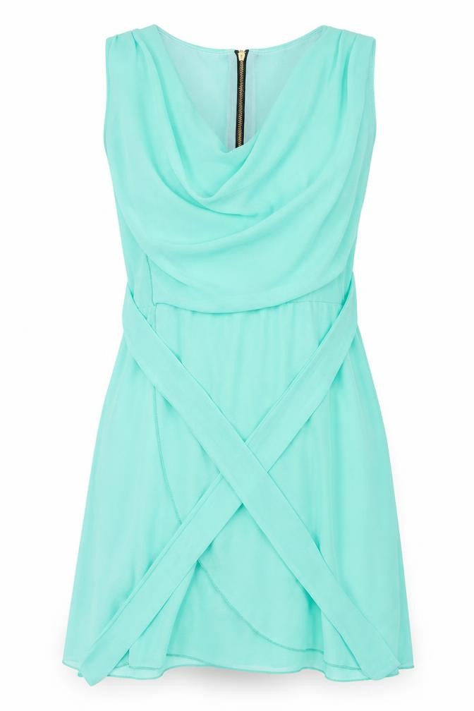 Wal G Womens Green   A-Line  Size M