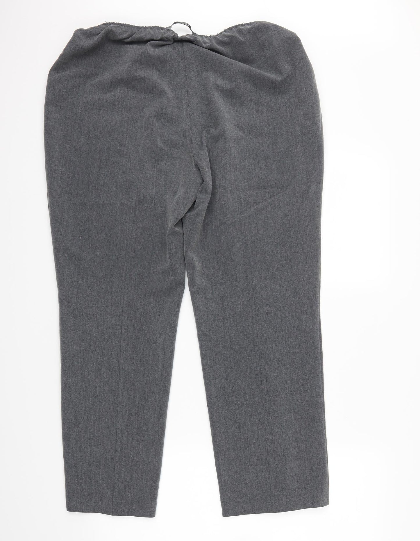 BM Womens Grey   Trousers  Size 16 L25 in
