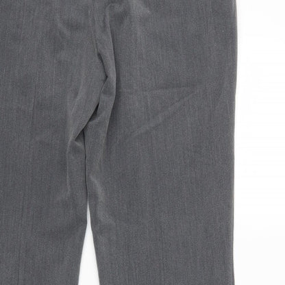Bonmarché Womens Grey Trousers Size 16 L25 in
