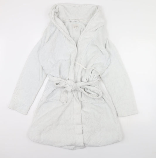 MAKE TIME TO DREAM Womens White   Cami Robe Size L