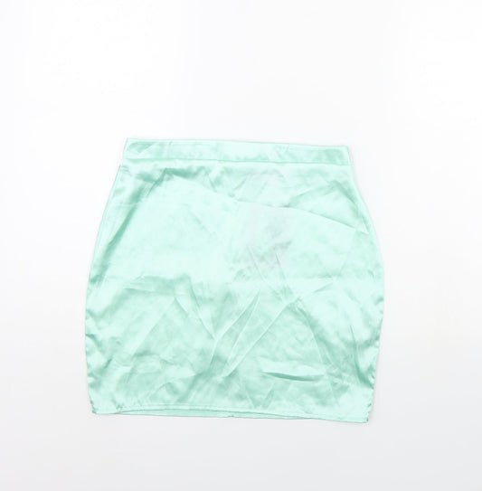 I SAW IT FIRST Womens Green   Mini Skirt Size 10