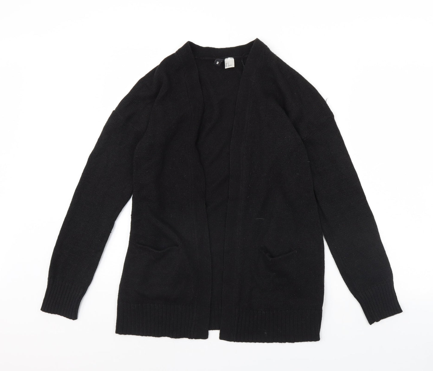H&M Womens Black   Cardigan Jumper Size S