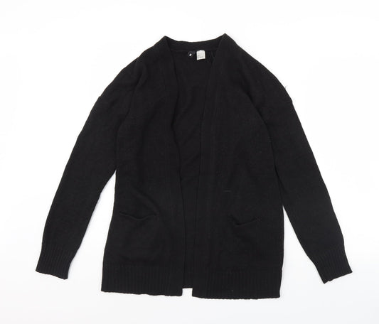 H&M Womens Black   Cardigan Jumper Size S