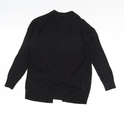 H&M Womens Black   Cardigan Jumper Size S