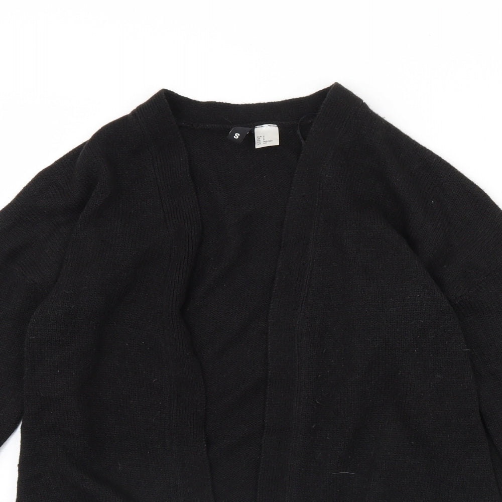 H&M Womens Black   Cardigan Jumper Size S