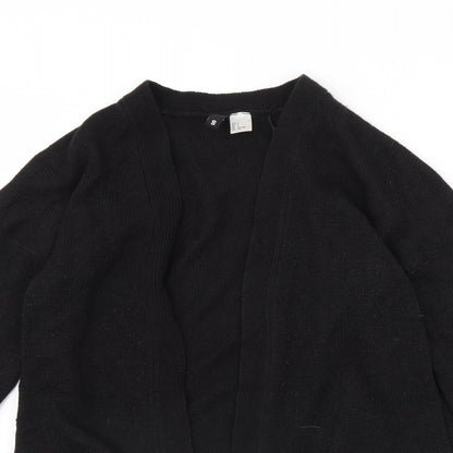 H&M Womens Black   Cardigan Jumper Size S