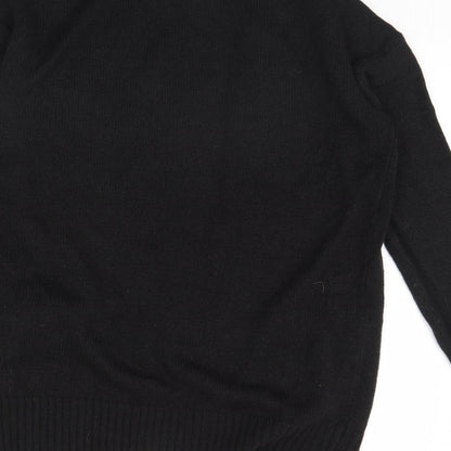 H&M Womens Black   Cardigan Jumper Size S