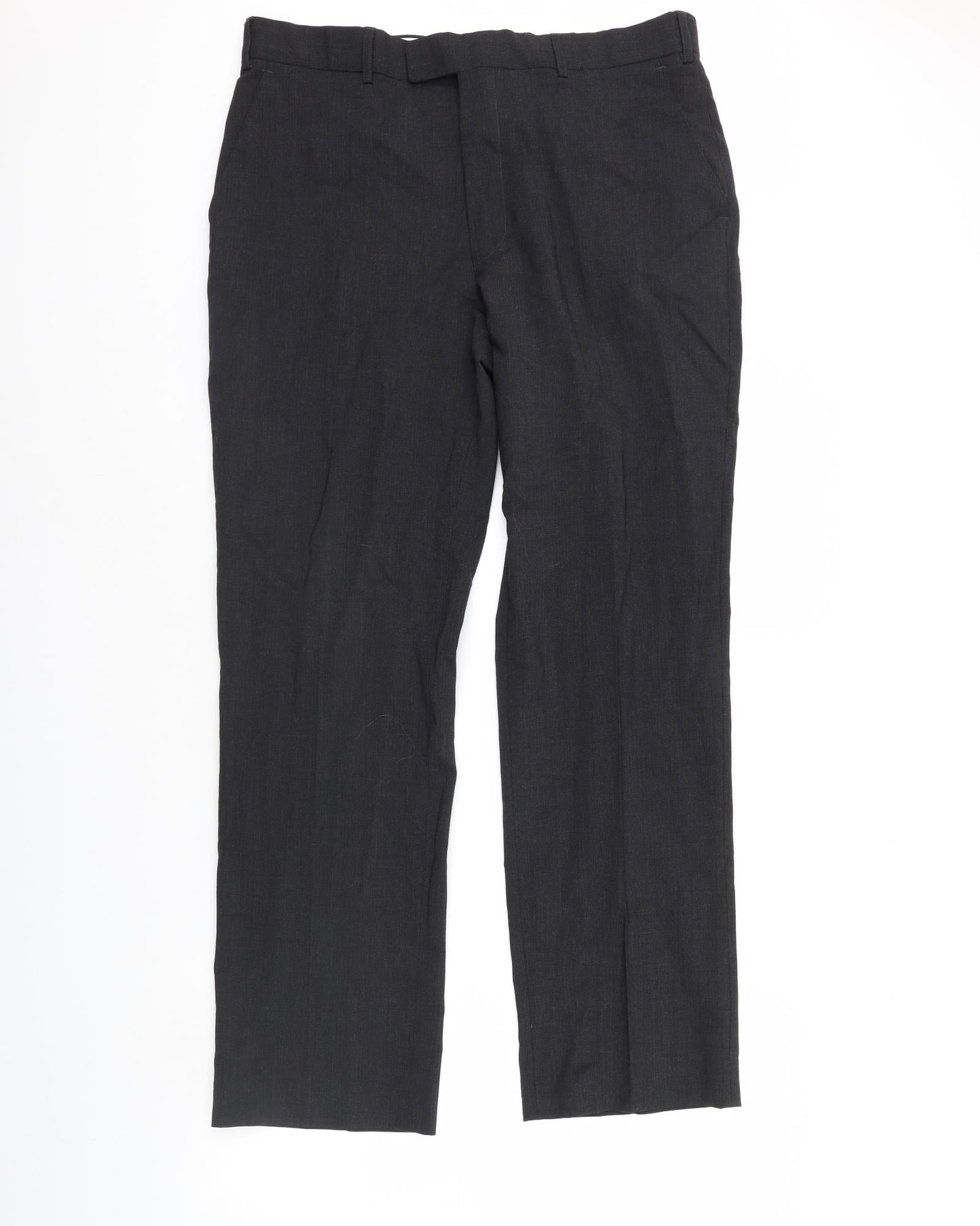 Preworn Womens Grey   Dress Pants Trousers Size 36 in L31 in