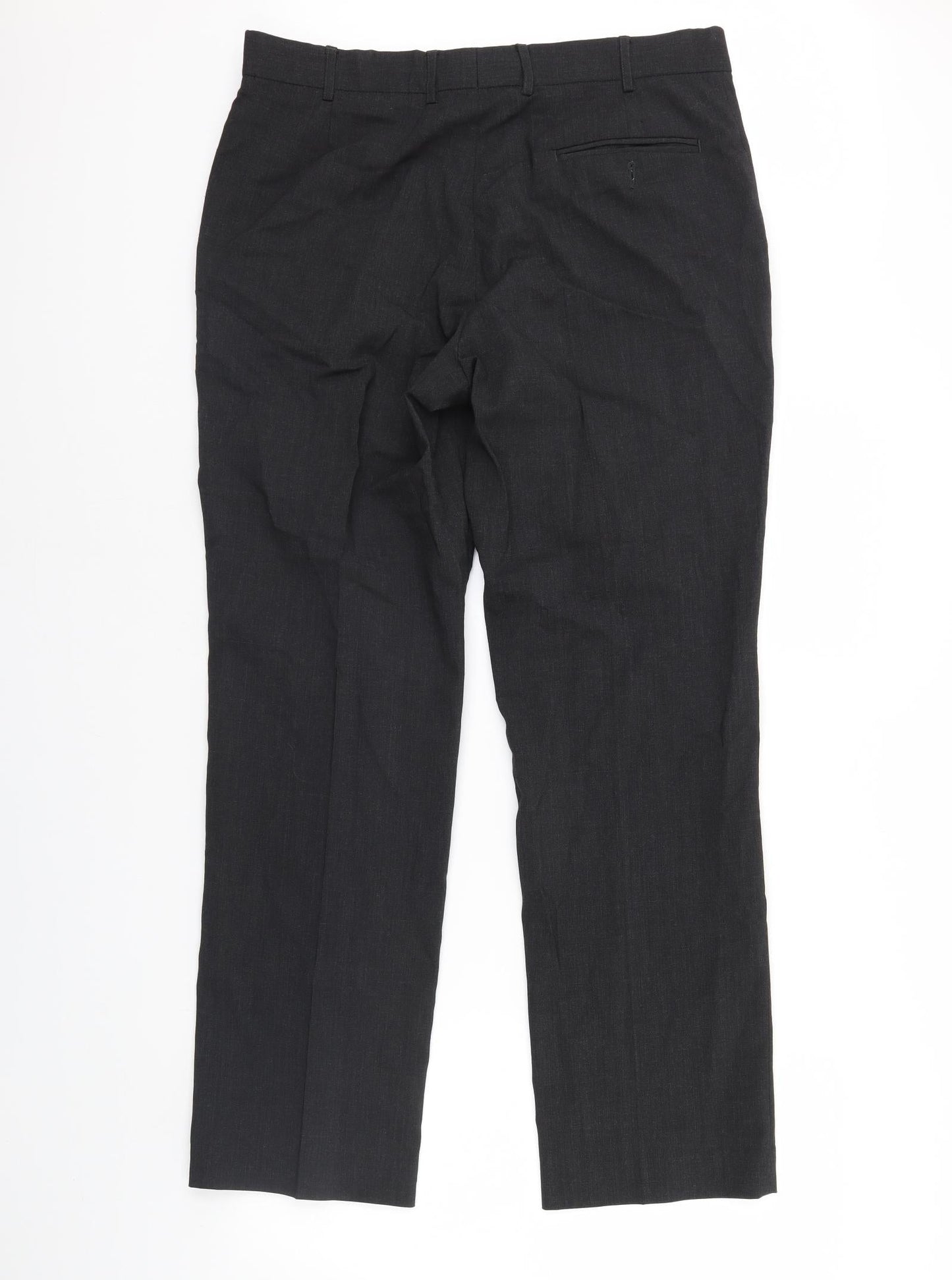 Preworn Womens Grey   Dress Pants Trousers Size 36 in L31 in