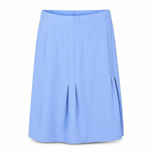 Bonmarché Womens Blue Flare Skirt Size 16