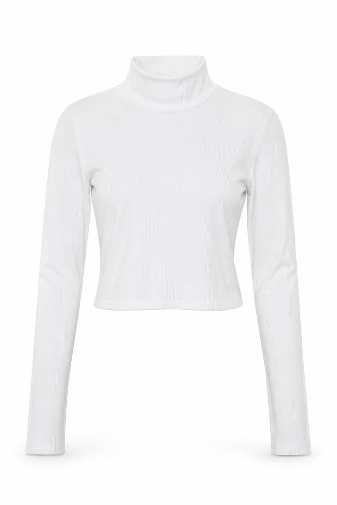 Missguided Womens White   Basic T-Shirt Size 8