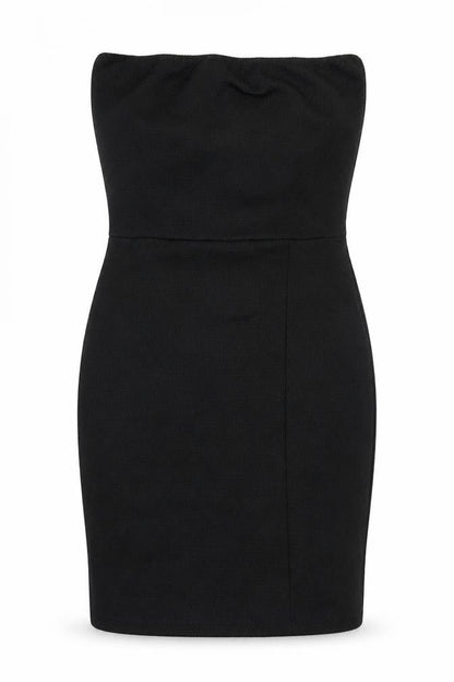 PRETTYLITTLETHING Womens Black  Rayon A-Line  Size 12