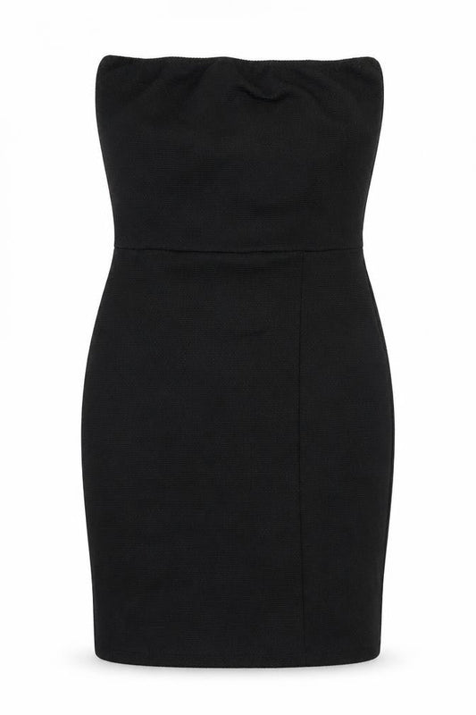 PRETTYLITTLETHING Womens Black  Rayon A-Line  Size 12