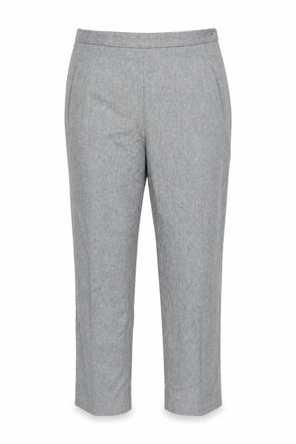 St Michael Womens Grey Trousers Size 14 L27 in