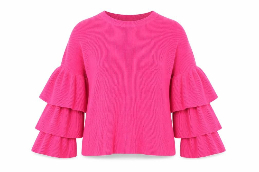 Pimkie Womens Pink   Pullover Jumper Size M