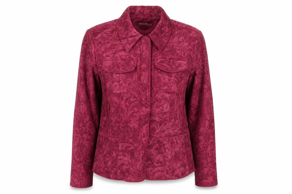 Chicos Womens Purple   Jacket  Size XS