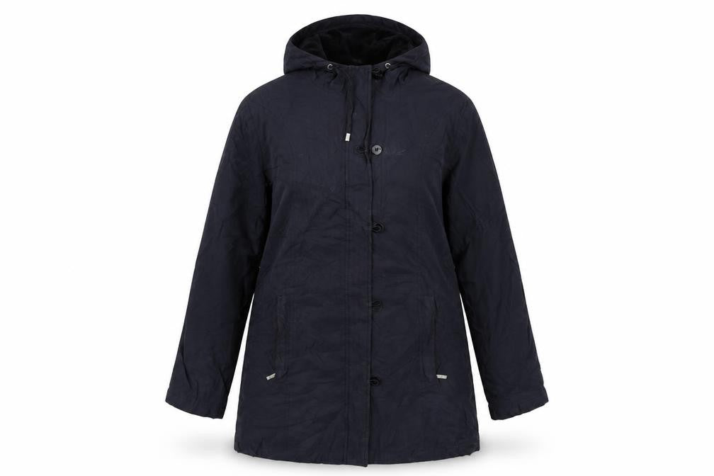 Per Una Womens Black   Anorak Coat Size S