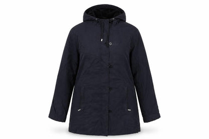 Per Una Womens Black   Anorak Coat Size S