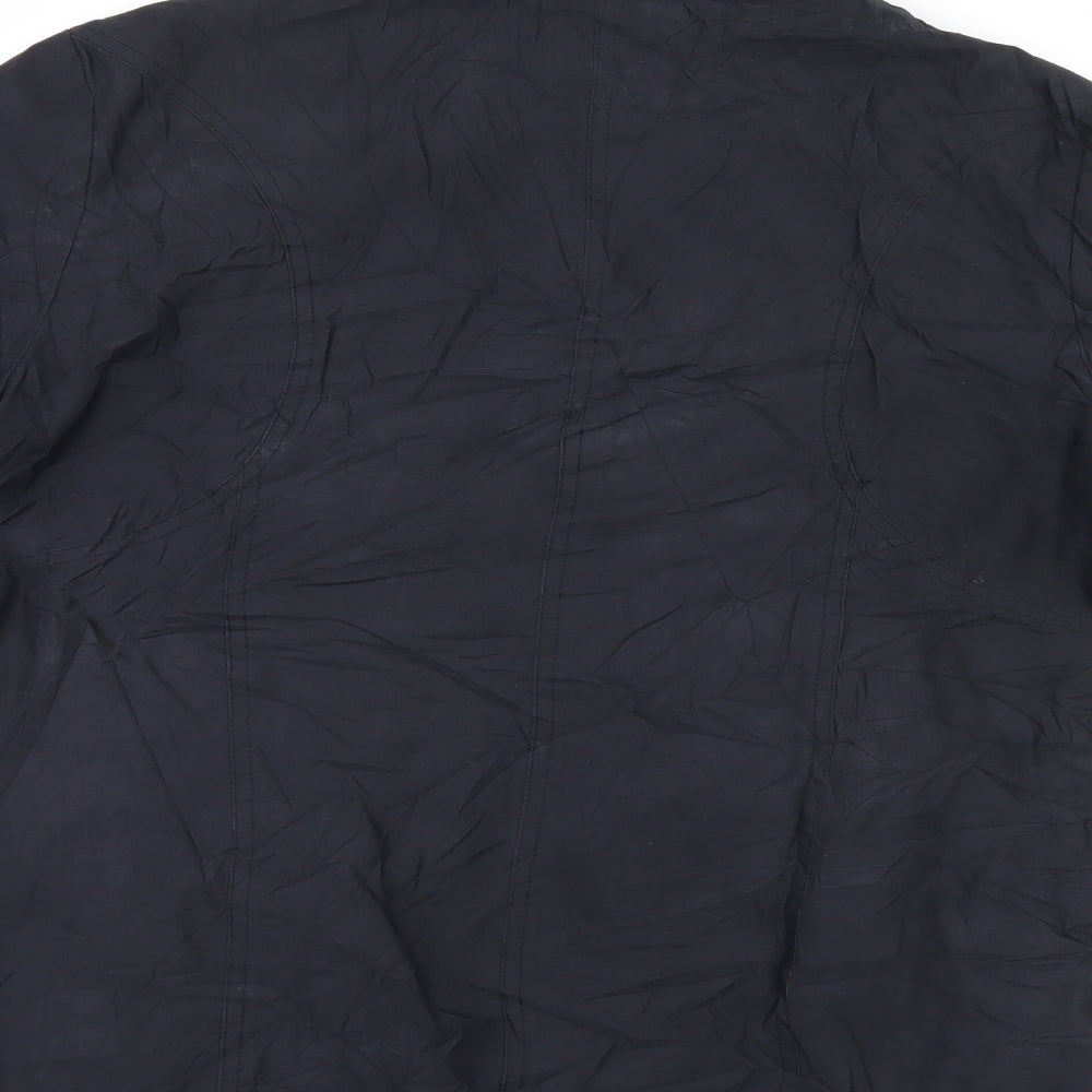 Per Una Womens Black   Anorak Coat Size S
