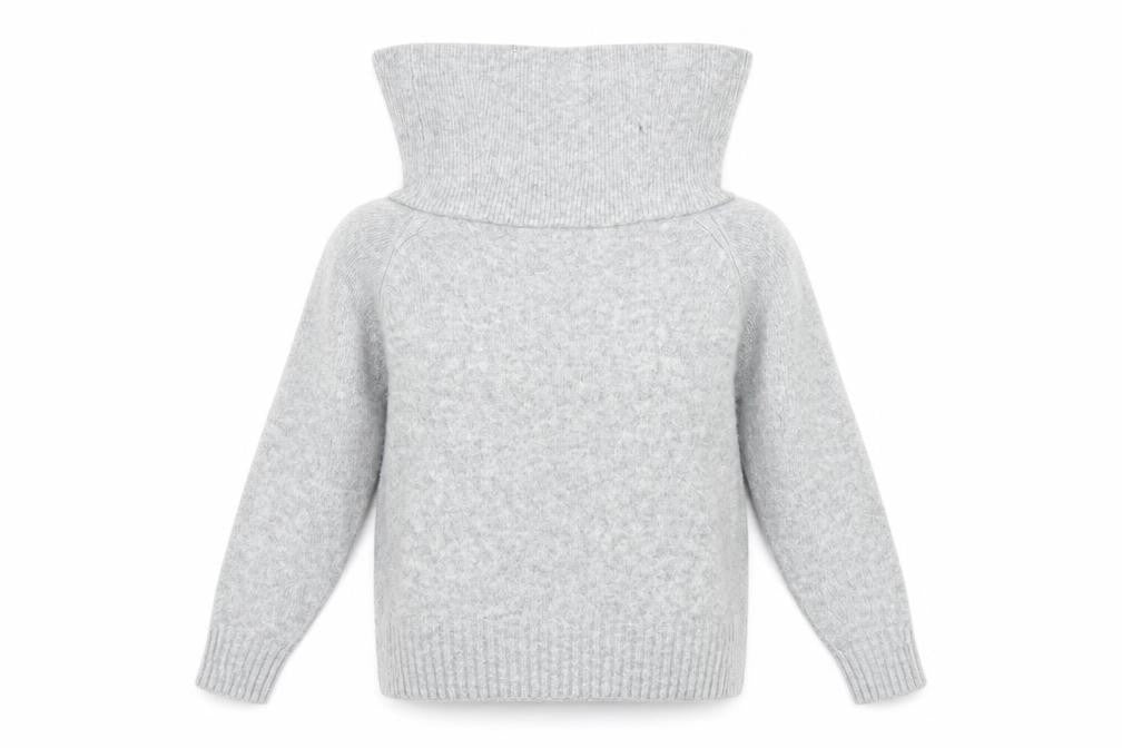 H&M Womens Grey   Pullover Jumper Size XS