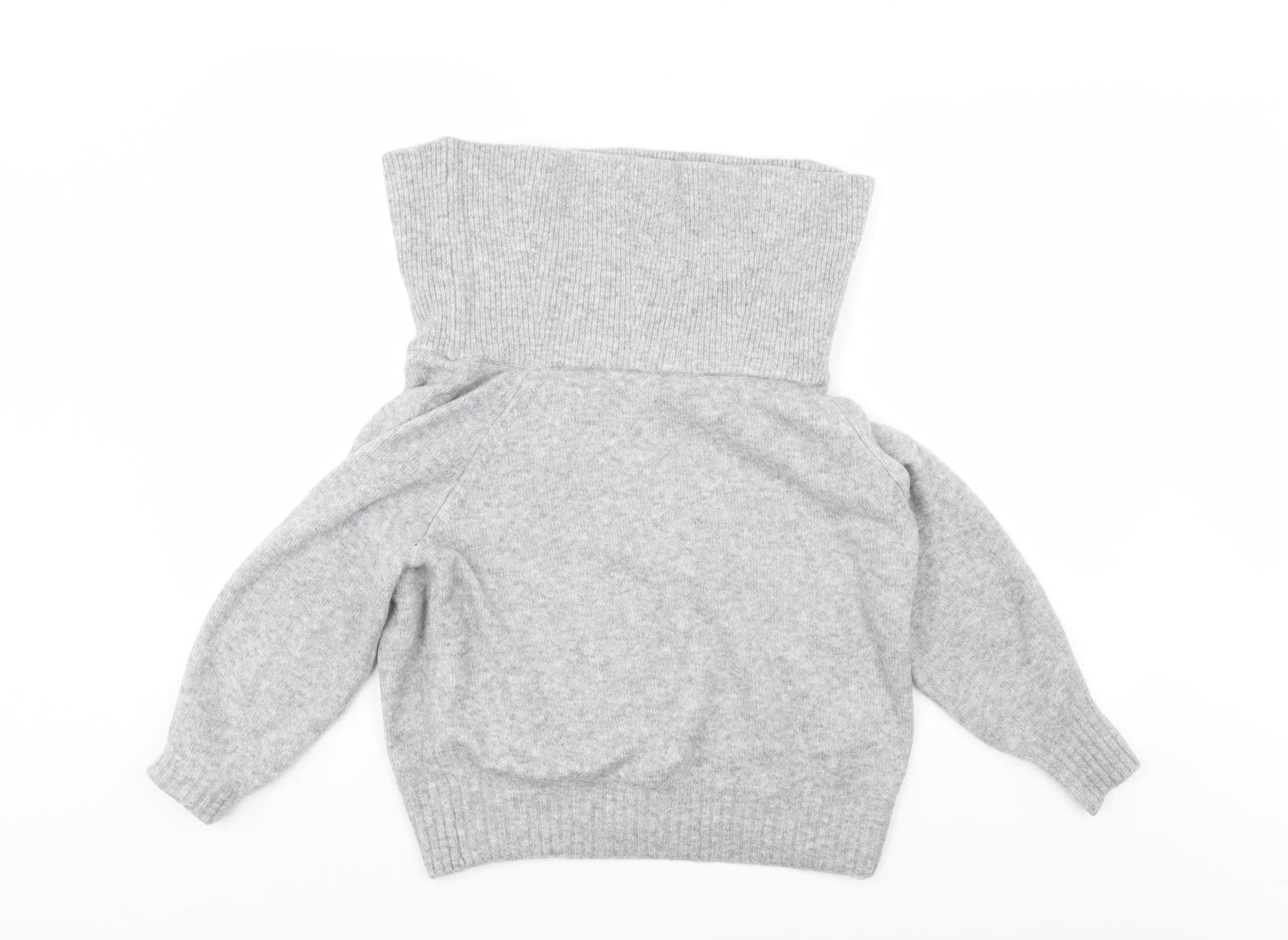 H&M Womens Grey   Pullover Jumper Size XS