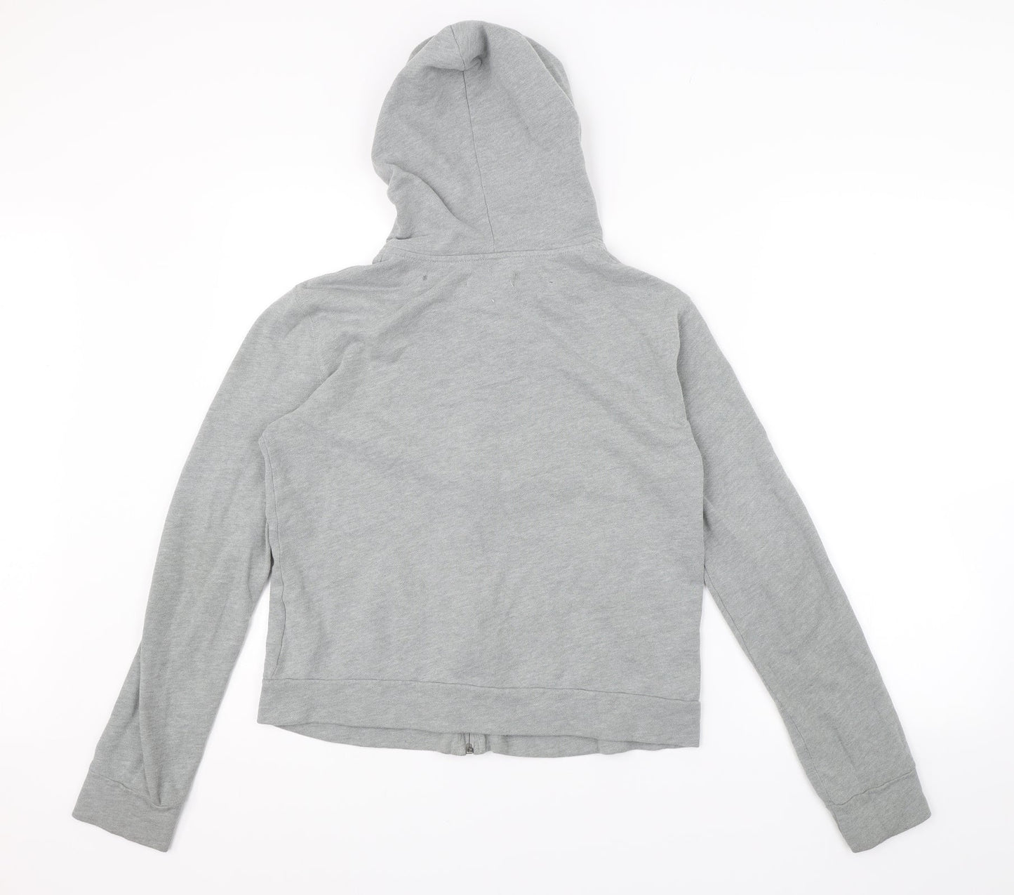 Holliser Womens Grey   Full Zip Hoodie Size M
