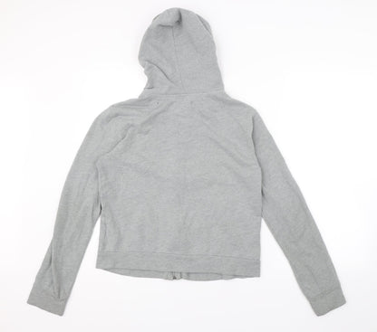 Holliser Womens Grey   Full Zip Hoodie Size M