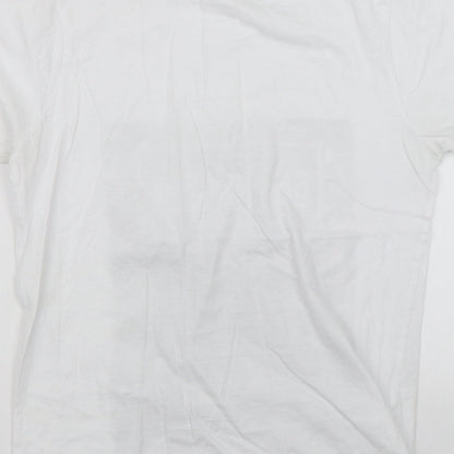UON Womens White   Basic T-Shirt Size S  - Do it better