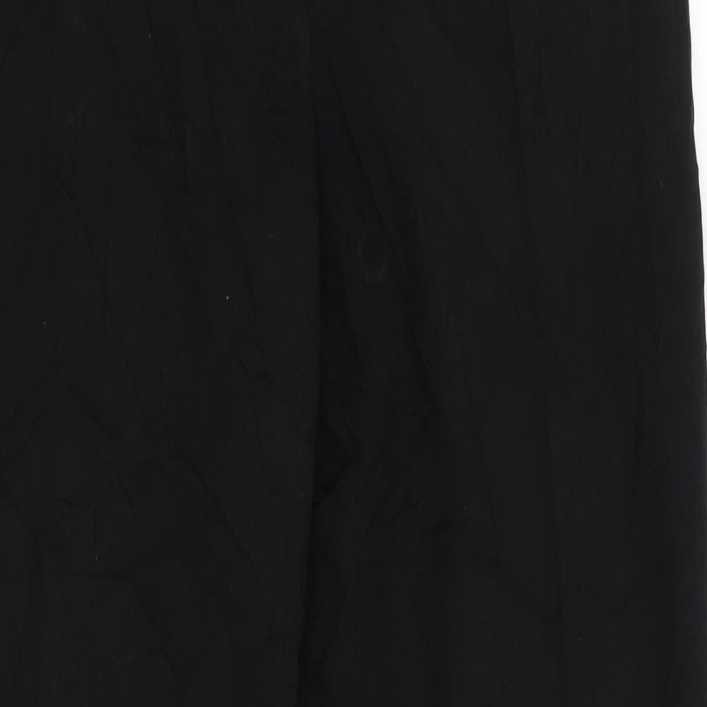 NEXT Womens Black   Windbreaker Trousers Size 8 L32 in