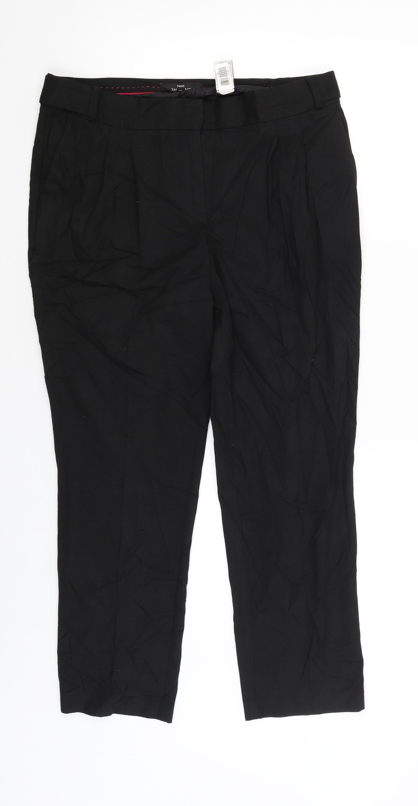 NEXT Womens Black   Trousers  Size 10 L26 in