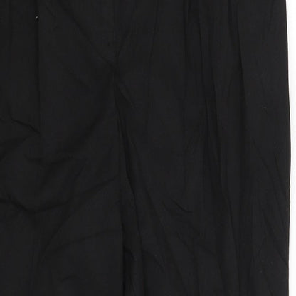 Next Womens Black   Trousers  Size 10 L26 in