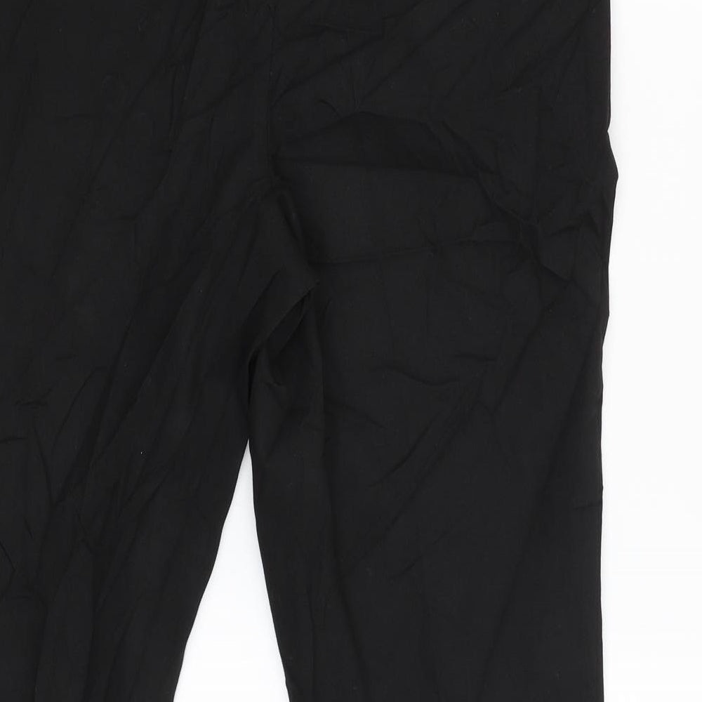 NEXT Womens Black   Trousers  Size 10 L26 in