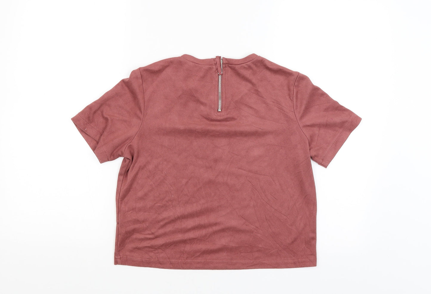 Zara Trafaluc Womens Red   Pullover Jumper Size S