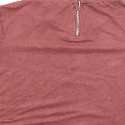 Zara Trafaluc Womens Red   Pullover Jumper Size S