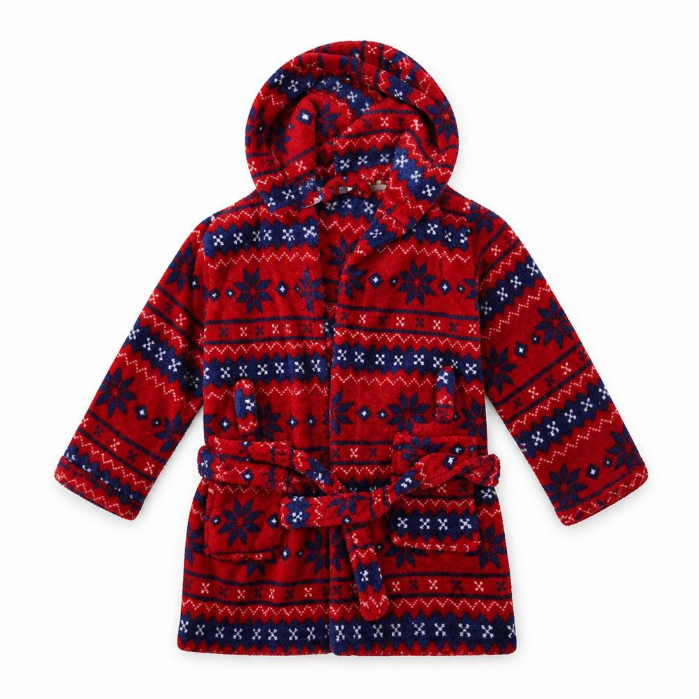 John Lewis Boys Red Solid   Gown Size 2 Years