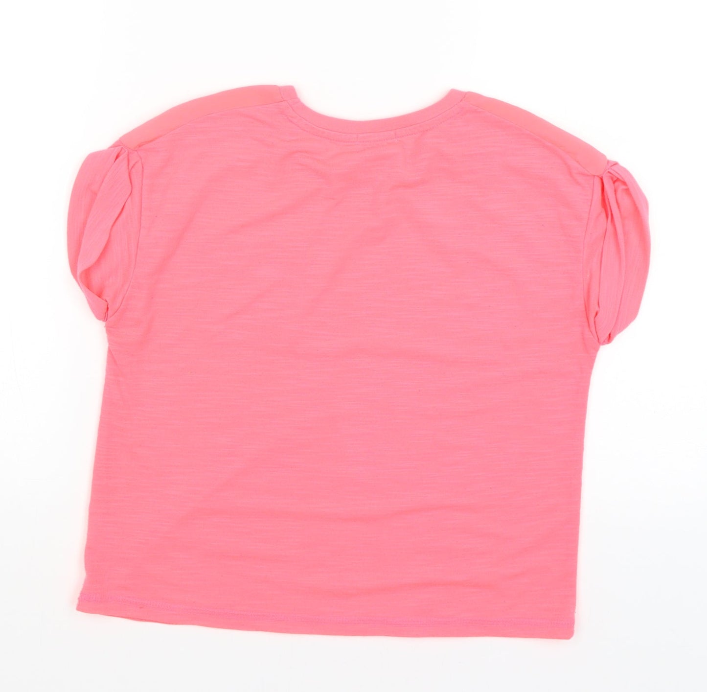 River Island Boys Pink   Basic T-Shirt Size 9-10 Years