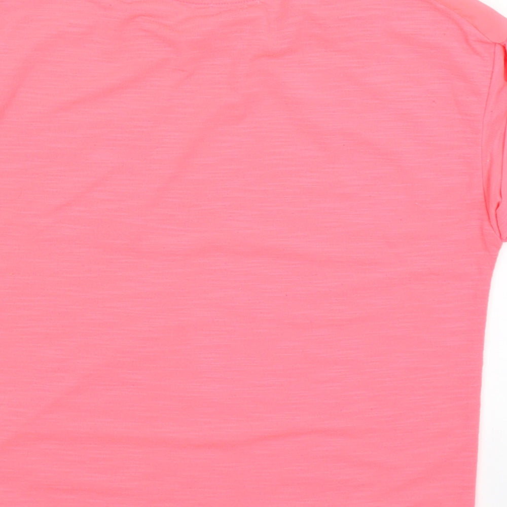 River Island Boys Pink   Basic T-Shirt Size 9-10 Years