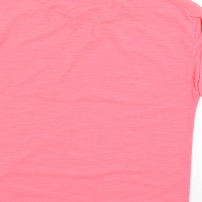 River Island Boys Pink   Basic T-Shirt Size 9-10 Years