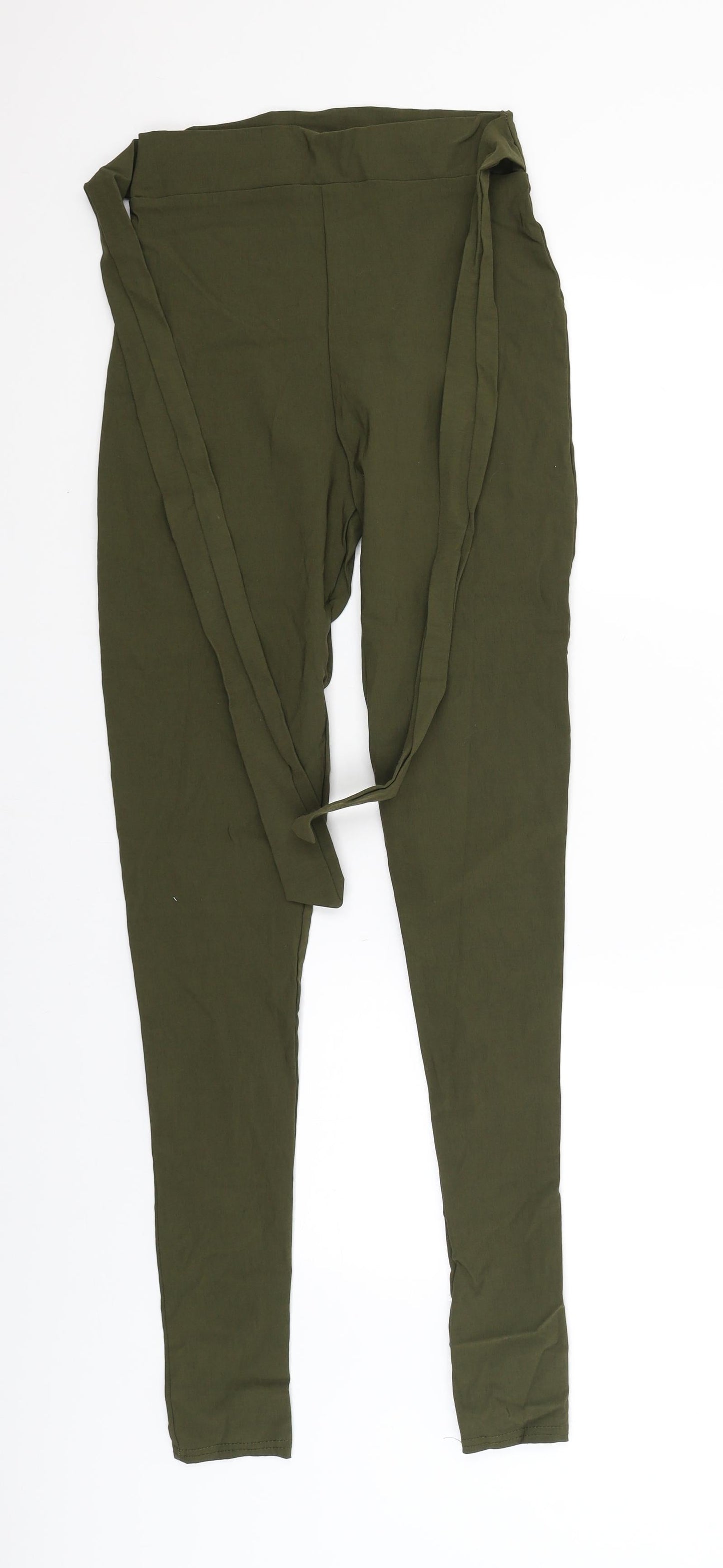 I SAW IT FIRST Womens Green   Capri Trousers Size 8 L33 in