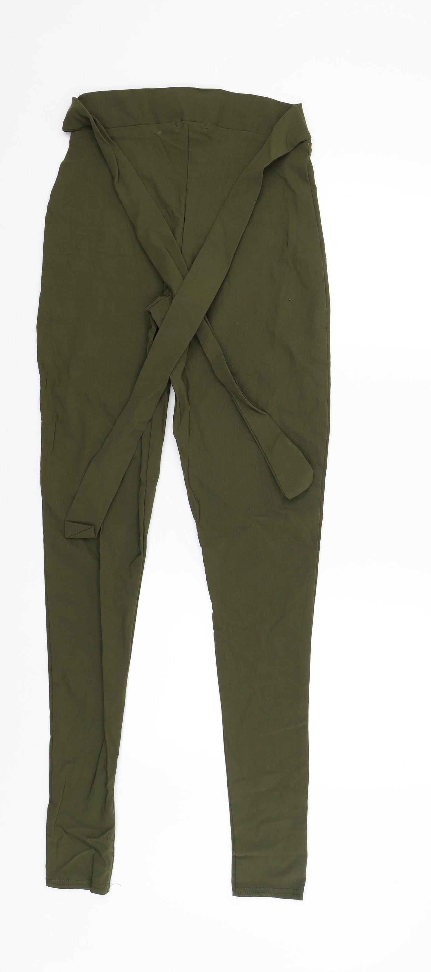 I SAW IT FIRST Womens Green   Capri Trousers Size 8 L33 in