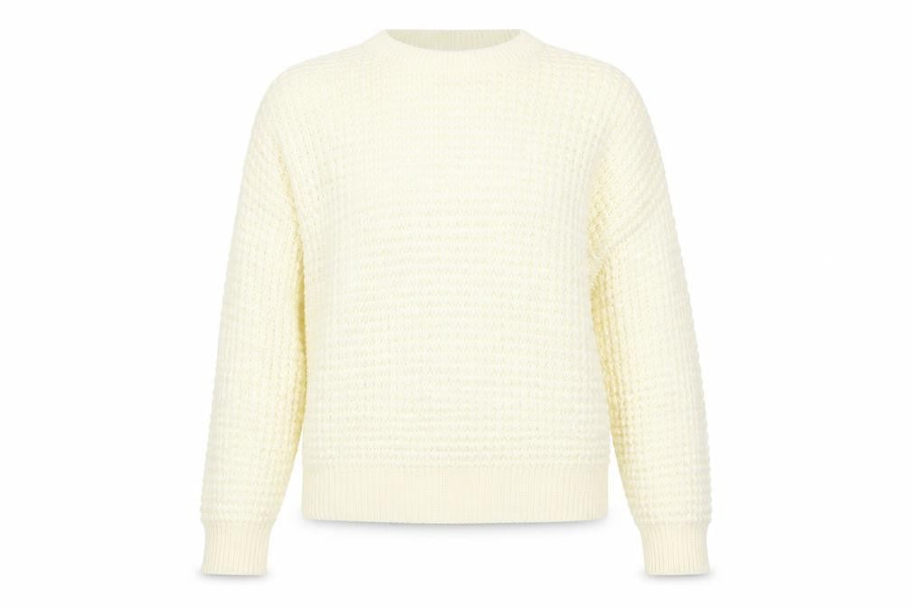 PRETTYLITTLETHING Womens White   Pullover Jumper Size M