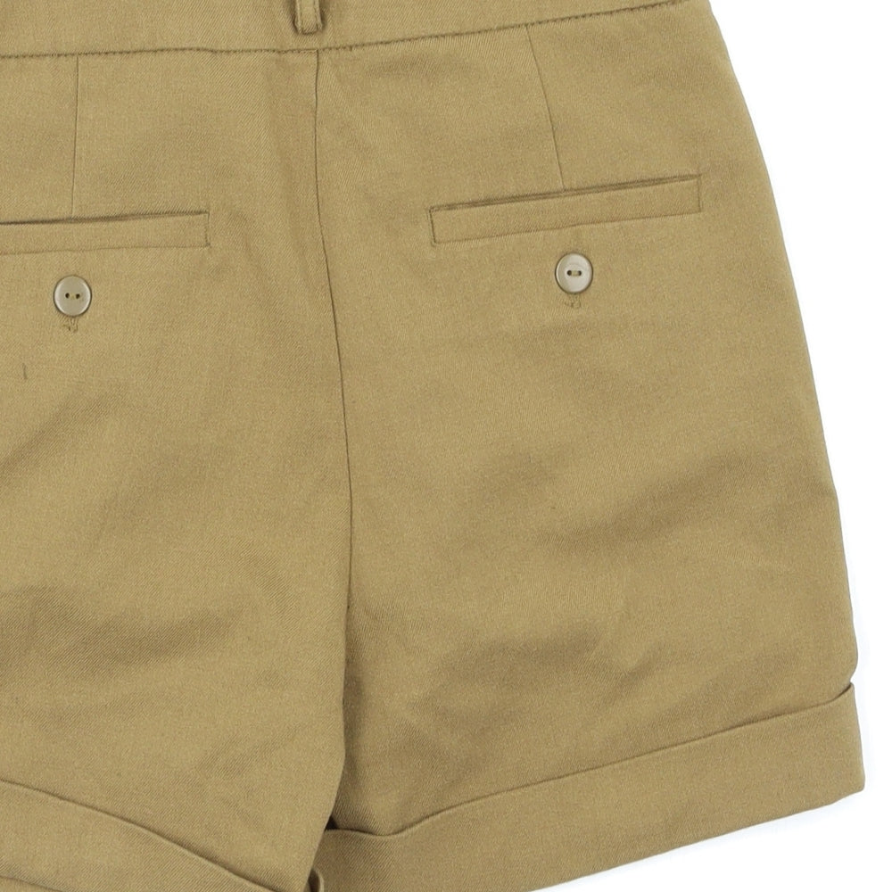 Sara Kelly Womens Brown   Chino Shorts Size 8