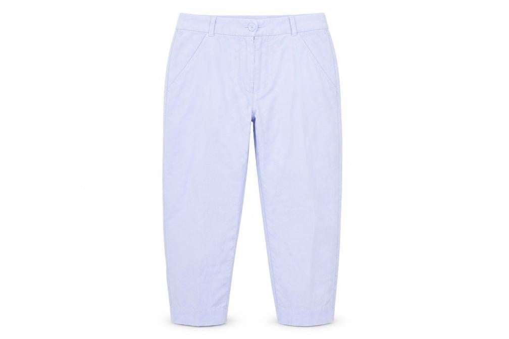 Marks & Spencer Womens Blue   Bloomer Trousers Size 8 L20 in