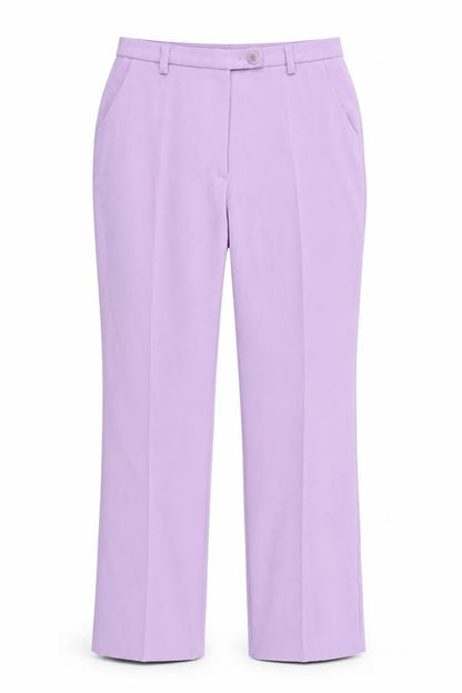Stor Yo Womens Purple   Dress Pants Trousers Size 8 L28 in