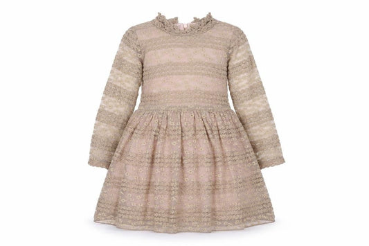 Cotton Splendid Girls Brown   Fit & Flare  Size M