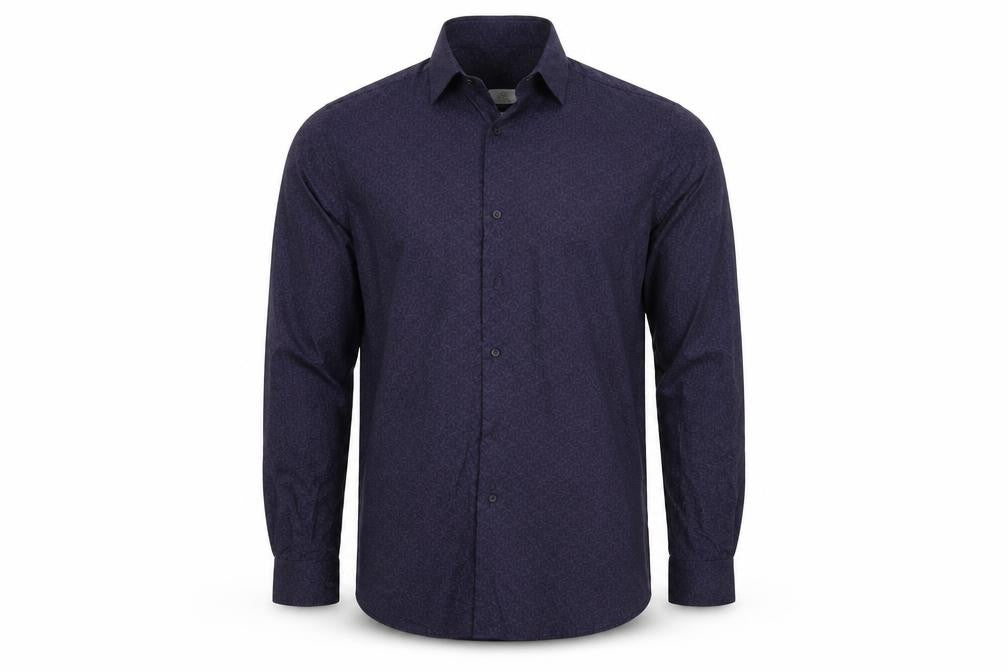 NEXT Mens Blue Floral   Button-Up Size 16