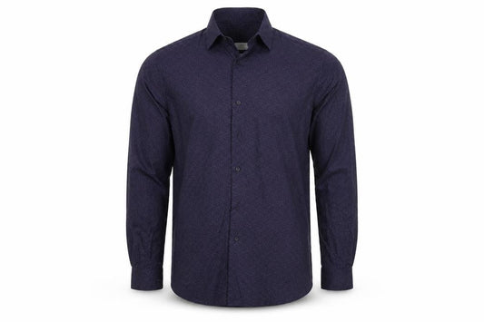 Next Mens Blue Floral   Button-Up Size 16